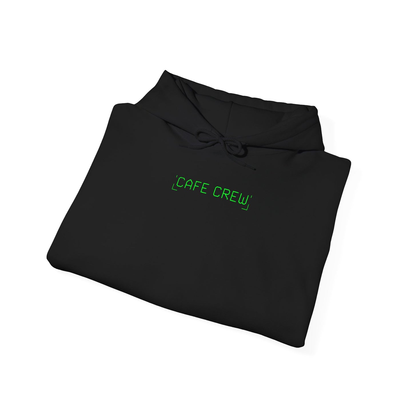 Cafe Crew-Green Hoodie