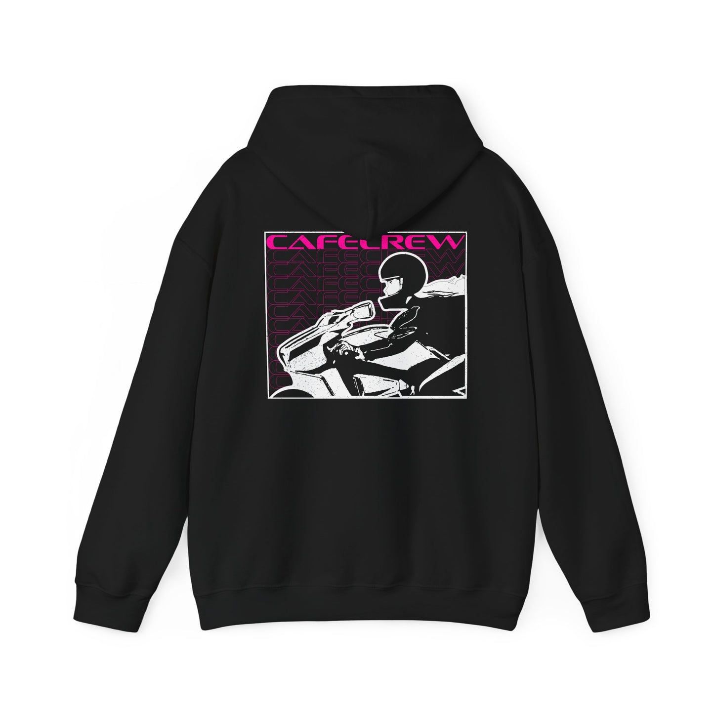 Cafe Crew Magenta Hoodie