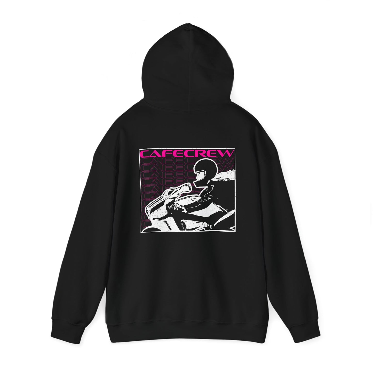 Cafe Crew Magenta Hoodie