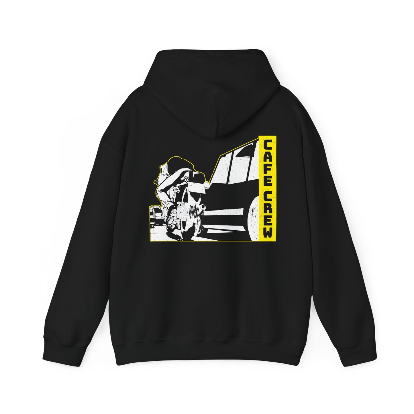 Cafe Crew-Yellow Hoodie