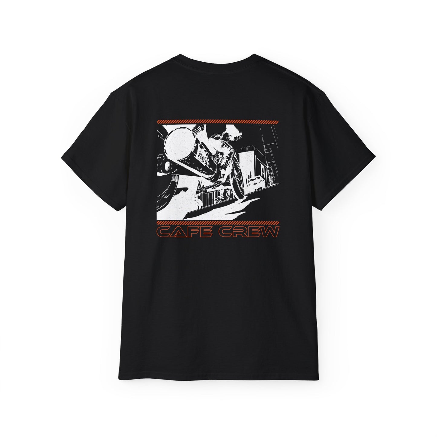 Cafe Crew-Orange Tee