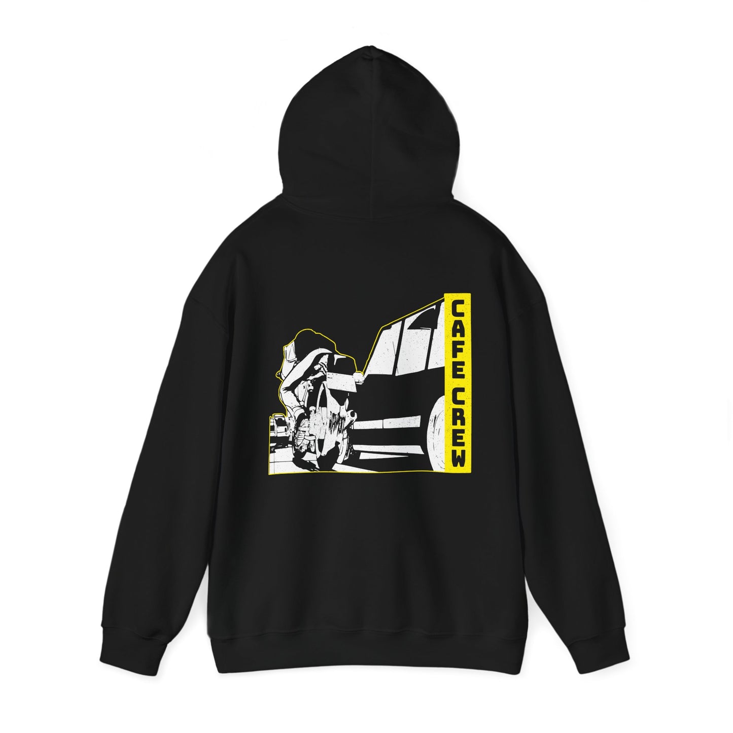 Cafe Crew-Yellow Hoodie